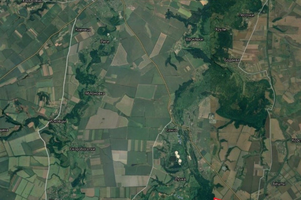 Земельный участок 8,27 га промышленного назначения в Полтавской области